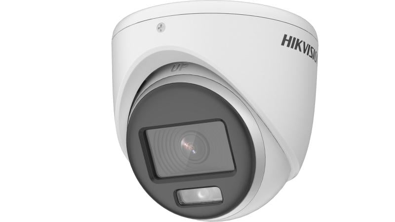 CAMARA TURBO 1080P TURRET   0.001LUX F1.0   24/7 COLORVU LUZ BLANCA 20M 3D DNR  DWDR IP67 LUZ BLANCA METALICA HIKVISION - DS-2CE70DF0T-MF(2.8mm)