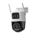 IPC-S7XEN-10M0WED-0360B-IMOU - CAMARA IP/PT 10MP CRUISER DUAL 2 (5MP LENTE FIJO/5MP LENTE PT) LENTE 3.6MM, H.265, SMART FULL COLOR, WIFI 6, 2.4GHZ, ALGO PLAY, DISUACION ACTIVA LUZ ROJA Y AZUL, AUDIO 2VIAS, IP66