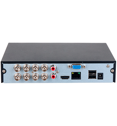 XVR 8CH + 2CH IP AUDIO BIDIRECCIONAL 1080@30FPS SALIDA HDMIX1/VGAX1 SATA H.265+ AI CODING SMDPLUS