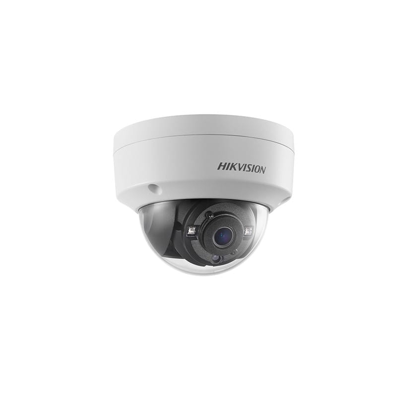 CAMARA TURBO 5MP DOMO ANTIVANDALICA EXIR   2.8 /3.6 /6   0.01 LUX IR40m IP67 METAL HIKVISION - DS-2CE57H0T-VPITF(2.8mm)(C)