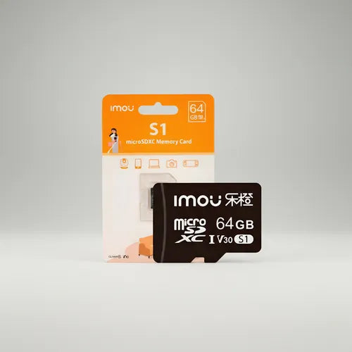 ST2-64-S1 MICROSD IMOU CLASE 10 64GB PARA VIDEOVIGILANCIA