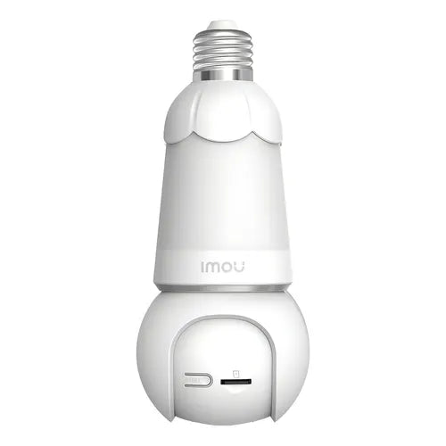IPC-S6DN-3M0WEB-E27-IMOU - CAMARA IP/PT BULB CAM (BOMBILLO) 3MP/2K LENTE FIJO 2.8MM, H.265, SMART FULL COLOR, WIFI 2.4GHZ, SMART TRACKING DETEC. MOVIMIENTO Y VEHICULOS, AUDIO 2VIAS, SOCKET E27