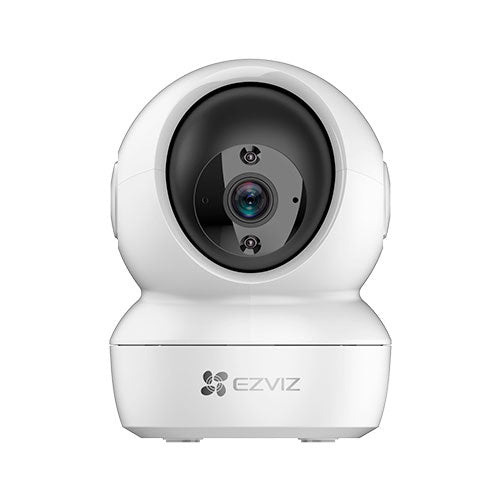 CAMARA HOGAR  WIFI 3MP WIFI 360° ALARMA  10mIR AUDIO BIDIRECCIONAL  SEGUIMIENTO INTELIGENTE PUERTO DE RED SLOT MICRO SD 512 GB, BOTON DE LLAMADAS, VISION NOCTURNA A COLOR EZVIZ - H6C PRO