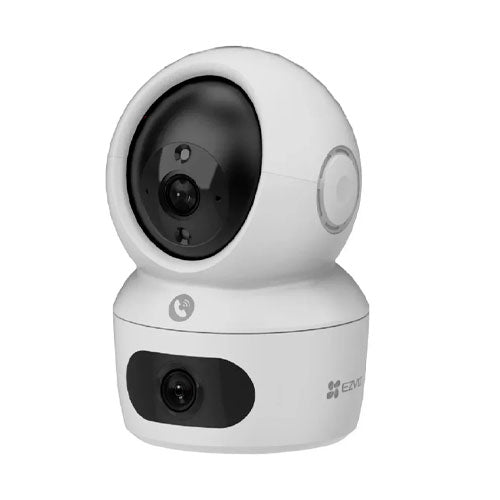 CAMARA WIFI DOBLE LENTE H7C PT 4MP , LENTE FIJO GRAN ANGULAR 4 MP, CONEXIÓN TIPO C, AUDIO BIDIRECCIONAL, MULTILENGUAJE, COMPRESION H.265, Admite Wi-Fi 6 (2.4 / 5 GHz), VISION NOCTURNA A COLOR, PATRULLAJE AUTOMATICO, BOTON DE LLAMADA