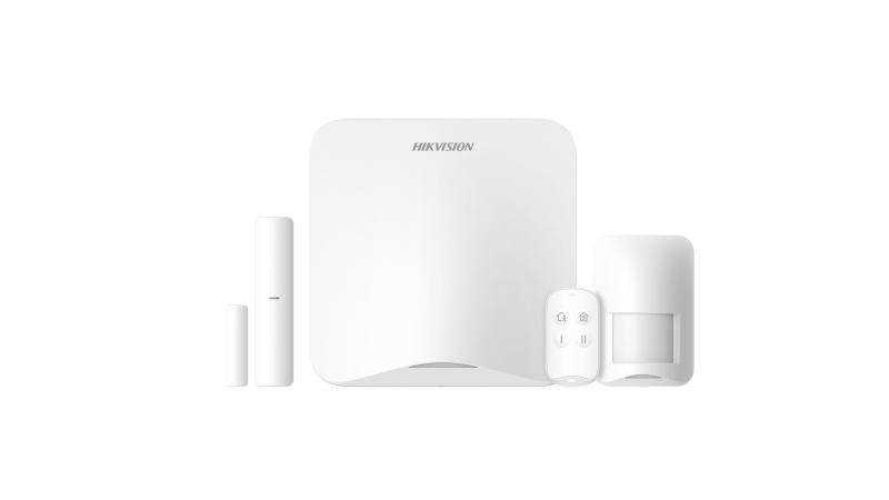 KIT ALARMA INALÁMBRICA AX HOME / PANEL + PIR + MAGNÉTICO + LLAVERO / COMUNICACIÓN 433 MHz + Wi‑Fi - DS-PA201P-Kit-16WB