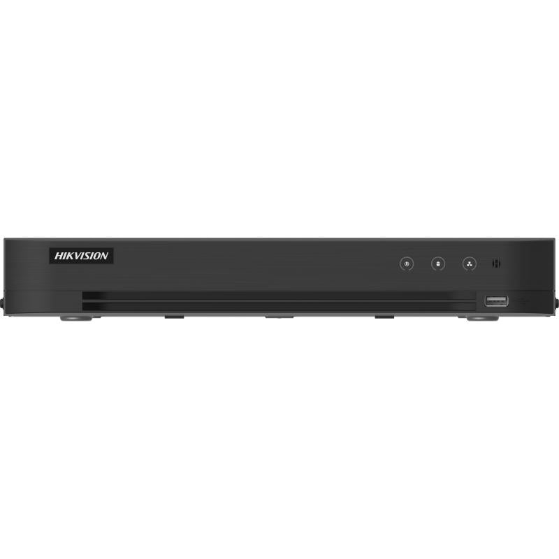 DVR RACK 1U ACUSENSE 8 CANALES / H.265 Pro+ / FACE RECOGNITION 4–CH / PERIMETER 8–CH / IP VIDEO 8–16 CH - iDS-7208HUHI-M1/XT