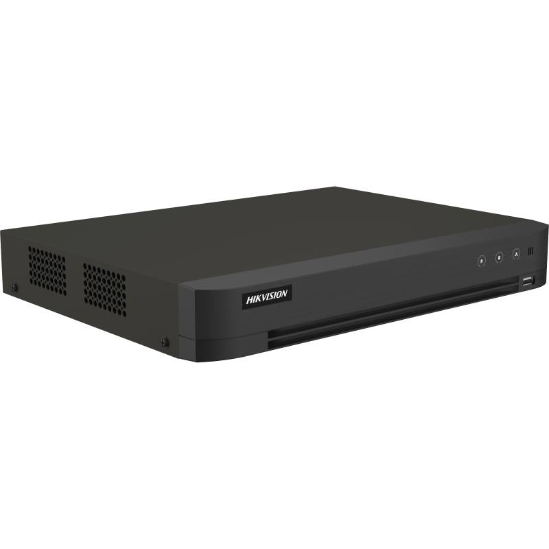 DVR HIKVISION DE 4 CANALES PARA CÁMARAS DE HASTA 2 MP CON 2 CANALES ACUSENSE. ADMITE CANALES UNIVERSALES (HD-TVI AHD, HD-CVI, CVBS E IP). - iDS-7204HQHI-M1/XT(STD)