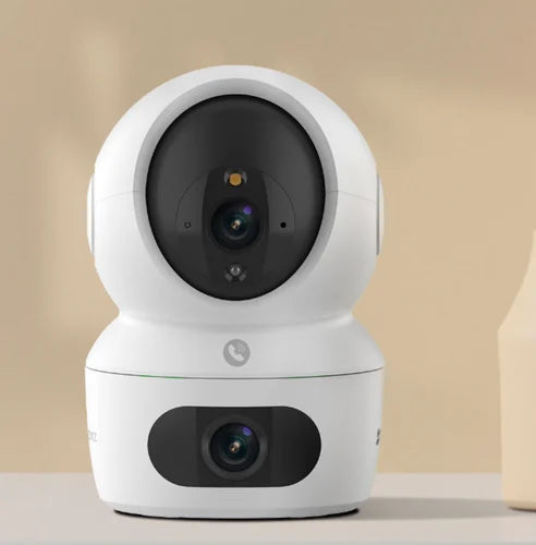 CAMARA WIFI DOBLE LENTE H7C PT 4MP , LENTE FIJO GRAN ANGULAR 4 MP, CONEXIÓN TIPO C, AUDIO BIDIRECCIONAL, MULTILENGUAJE, COMPRESION H.265, Admite Wi-Fi 6 (2.4 / 5 GHz), VISION NOCTURNA A COLOR, PATRULLAJE AUTOMATICO, BOTON DE LLAMADA