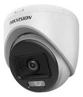 DS-2CE70KF0T-LPFS - CÁMARA TURRET 3 K COLORVU SMART HYBRID / LENTE 2.8/3.6 MM / IR+BLANCO 20 M / MICRÓFONO / IP67