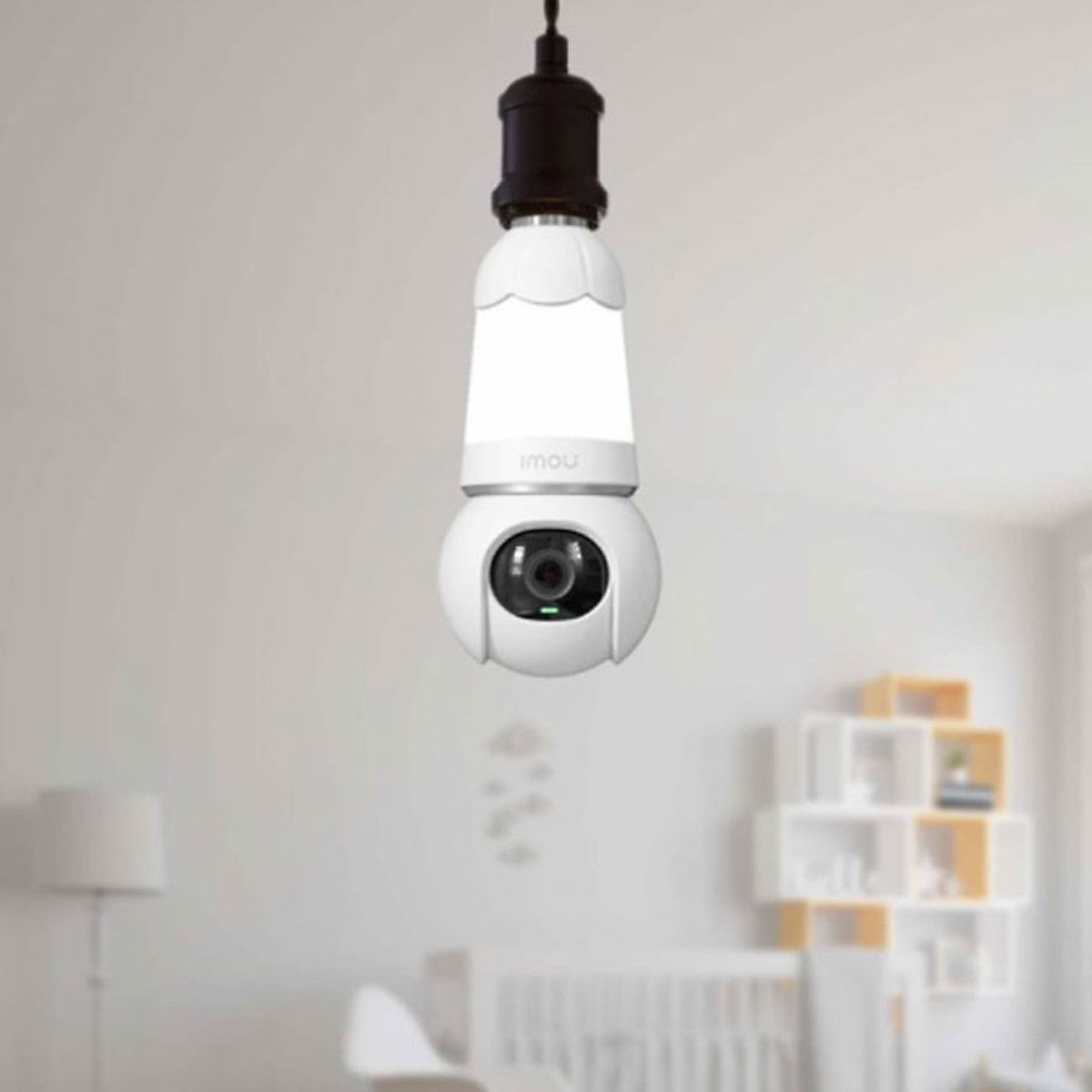 IPC-S6DN-3M0WEB-E27-IMOU - CAMARA IP/PT BULB CAM (BOMBILLO) 3MP/2K LENTE FIJO 2.8MM, H.265, SMART FULL COLOR, WIFI 2.4GHZ, SMART TRACKING DETEC. MOVIMIENTO Y VEHICULOS, AUDIO 2VIAS, SOCKET E27