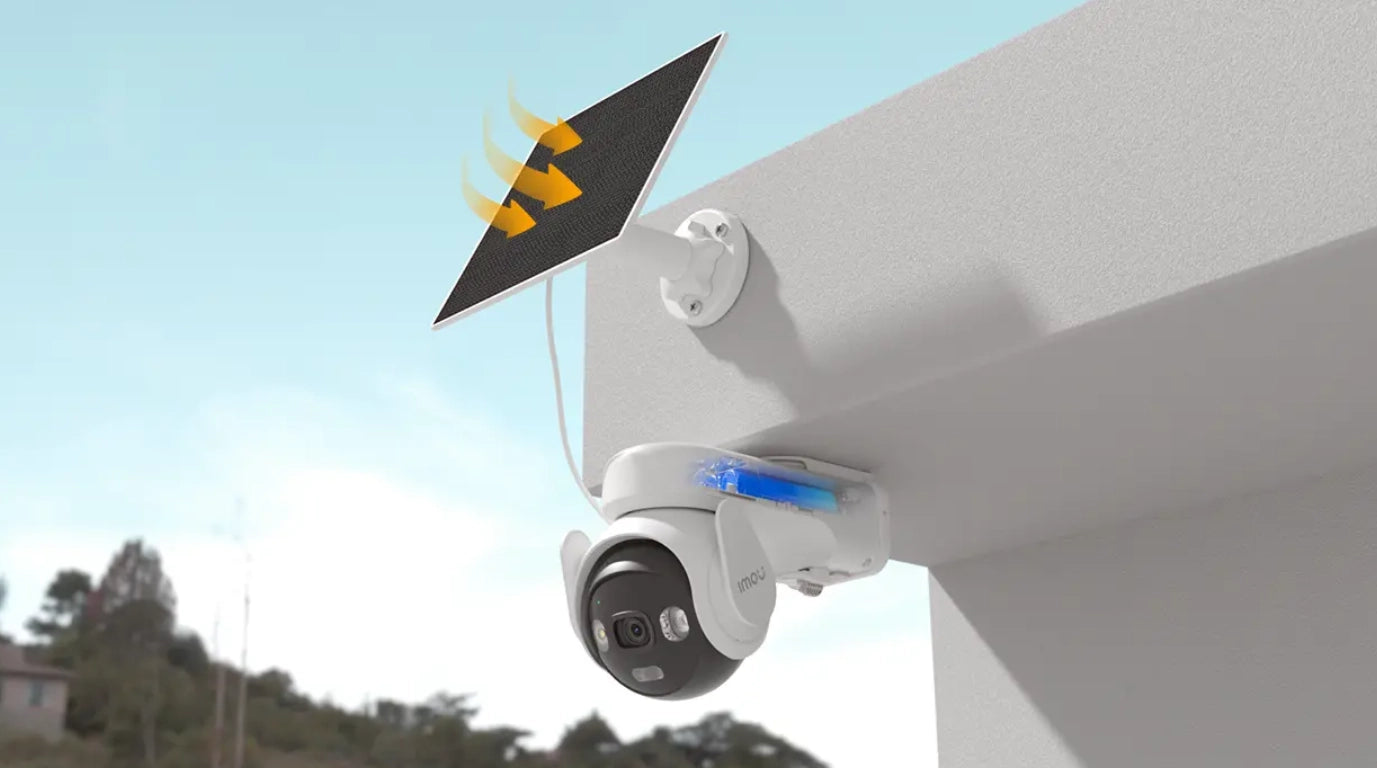 KIT-IPC-B7ED-5M0TEA-AM-FSP14-IMOU - CAMARA AOV IP/PT 5MP/2K LENTE 3.6MM, H.265, SMART FULL COLOR, 4G, WIFI 2.4GHZ, ZOOM DIGITAL 8X, AUDIO 2VIAS, SMART TRACKING, DETECCION DE VEHICULOS, BATT.10000MAH, PUERTO TIPO C, PANEL SOLAR 5W, IP66