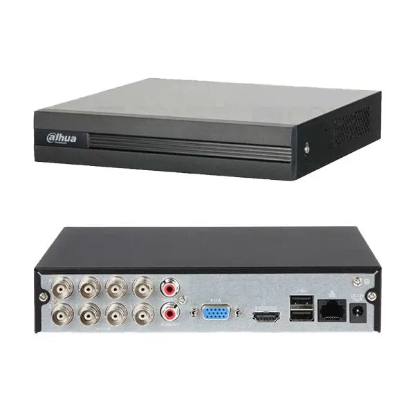XVR 8CH + 2CH IP AUDIO BIDIRECCIONAL 1080@30FPS SALIDA HDMIX1/VGAX1 SATA H.265+ AI CODING SMDPLUS